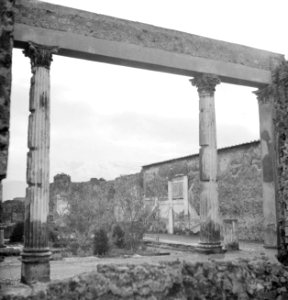 Archeologie, opgravingen, ruïnes, Pompeï, Italië, Bestanddeelnr 255-8890