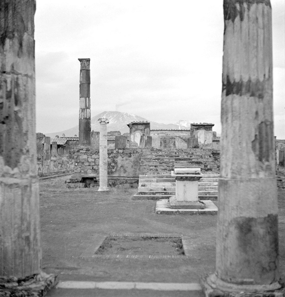 Archeologie, opgravingen, ruïnes, Pompeï, Italië, Bestanddeelnr 255-8879
