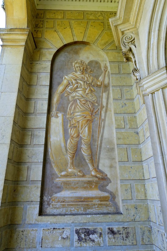 Archer Pavilion detail - Wrest Park - Bedfordshire, England - DSC08136