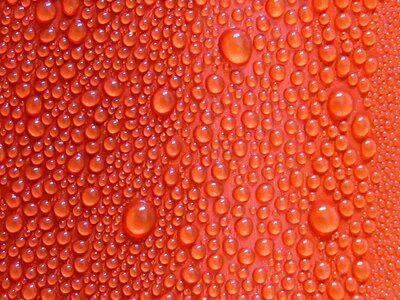 Cool cold red water