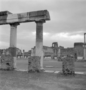 Archeologie, opgravingen, ruïnes, Pompeï, Italië, Bestanddeelnr 255-8891
