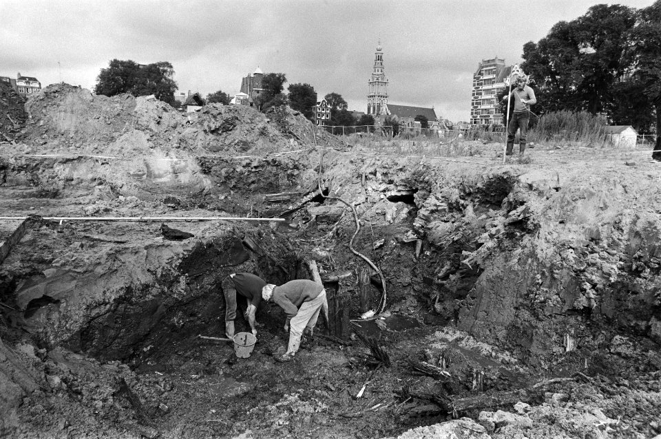 Archeologische opgravingen op het Waterlooplein te Amsterdam, Bestanddeelnr 931-6326