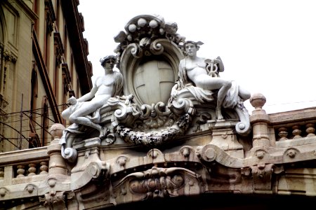 Architectural sculpture, Genoa - DSC03289