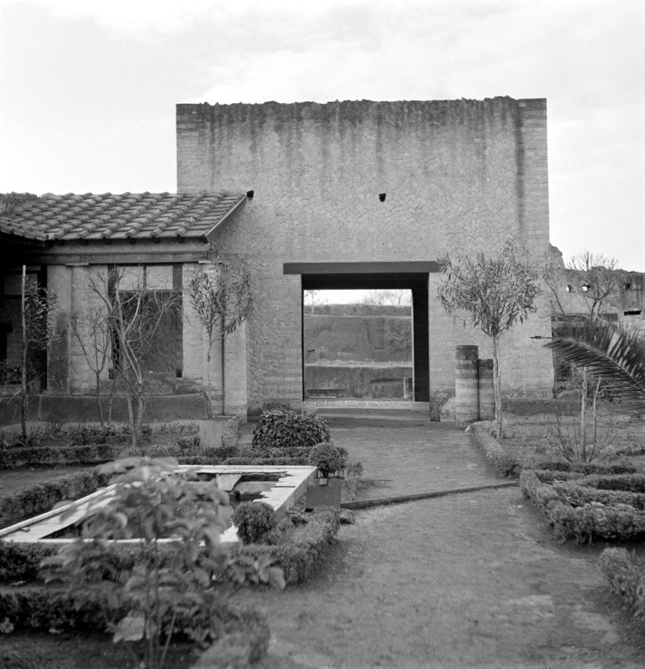 Archeologie, opgravingen, ruïnes, Herculaneum, Italië, Bestanddeelnr 255-8847