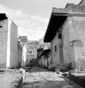 Archeologie, opgravingen, ruïnes, Herculaneum, Italië, Bestanddeelnr 255-8843