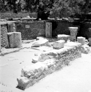Archeologische site met bouwfragmenten, Bestanddeelnr 255-2577
