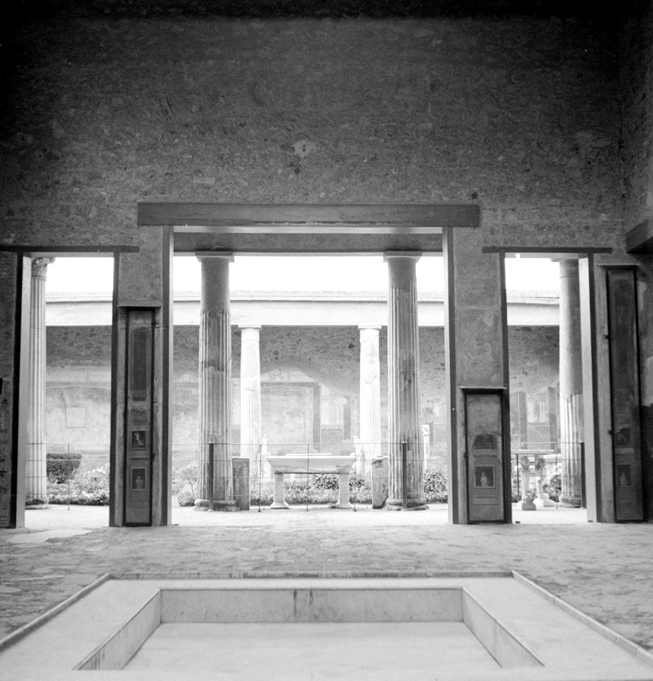 Archeologie, opgravingen, ruïnes, Pompeï, Italië, Bestanddeelnr 255-8889