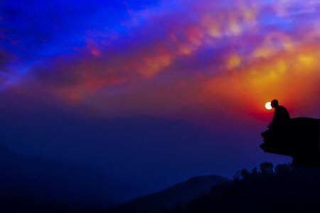 Meditation tranquil relaxation