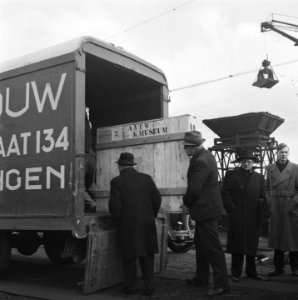 Antwerpse schilderijen komen in Amsterdam aan, Bestanddeelnr 901-6098