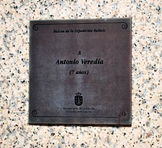Antonio Veredia 7 anos, Isabel Zendal Gómez