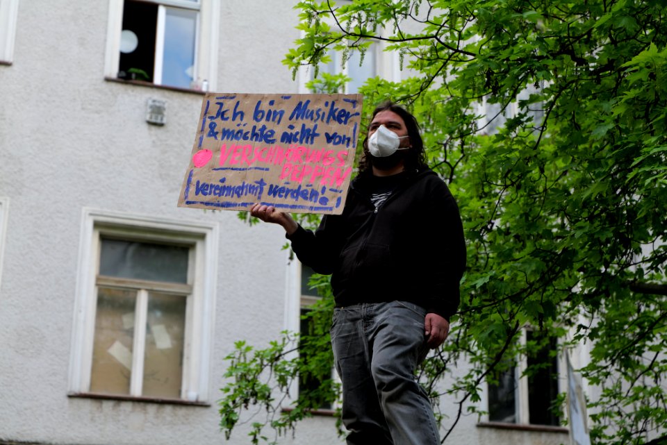 Antifascist protest Revaler Straße Berlin 2021-05-21 06
