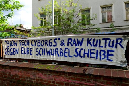 Antifascist protest Revaler Straße Berlin 2021-05-21 08