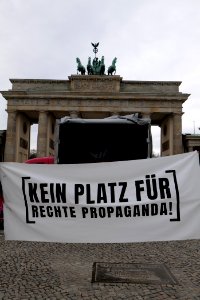 Antifascist protest Pariser Platz Berlin 2021-03-20 17