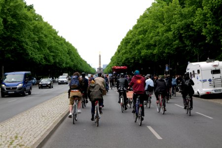 Antifascist RCC bicycle demonstration Berlin 2020-05-23 18