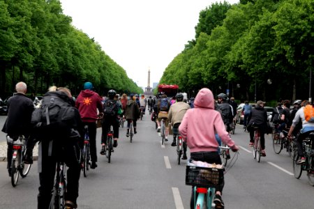 Antifascist RCC bicycle demonstration Berlin 2020-05-23 15