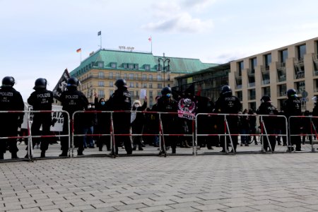 Antifascist protest Pariser Platz Berlin 2021-03-20 07