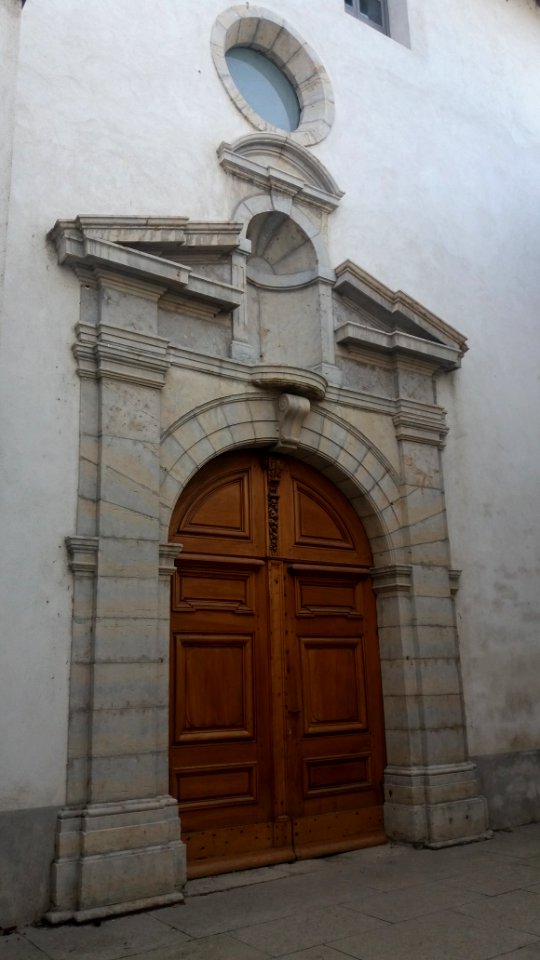 Antiquaille - Hôpital - Une porte du couvent de la Visitation