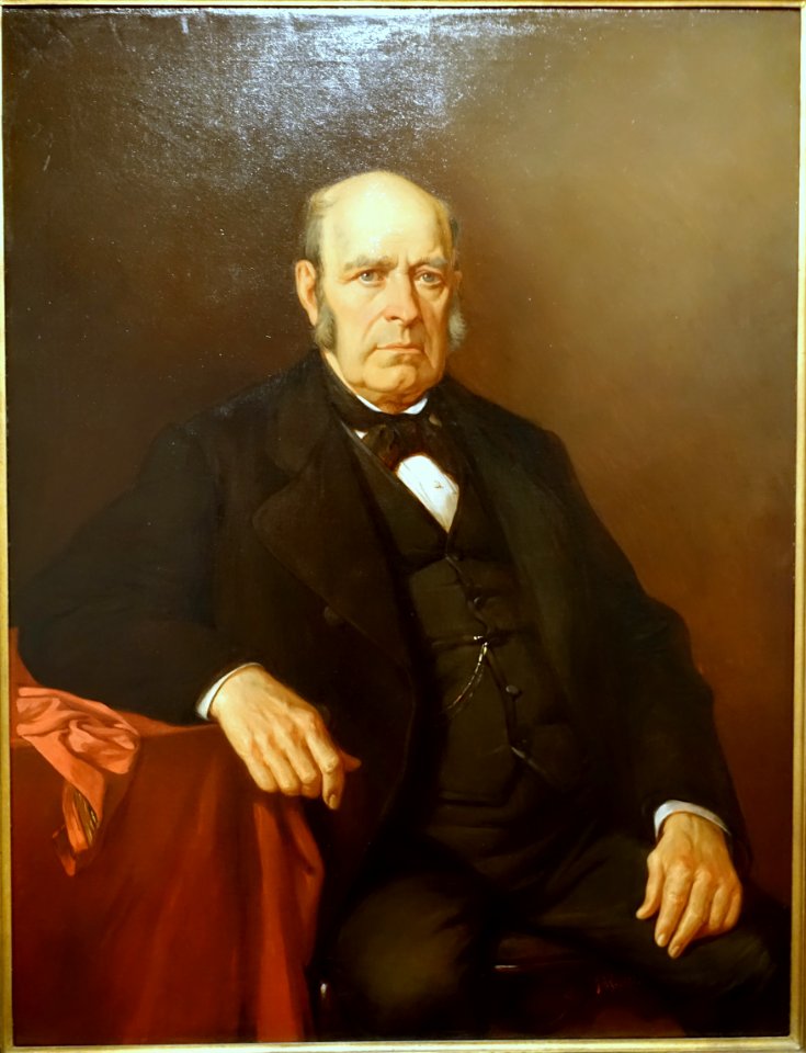 Antonio Martins Fernandes Guimaraes by Joao Antonio Correia, 1873, oil on canvas - Museu Nacional de Soares dos Reis - Porto, Portugal - DSC00671