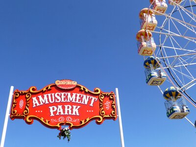 Scotland fun fair aberdeen photo