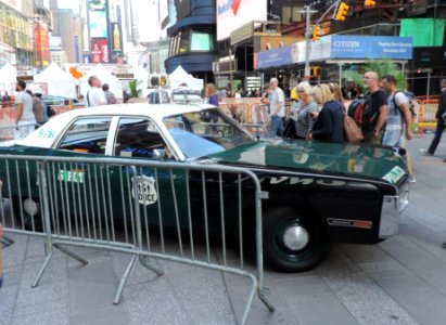 Antique nypd car TSQ jeh