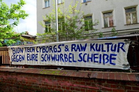 Antifascist protest Revaler Straße Berlin 2021-05-21 07