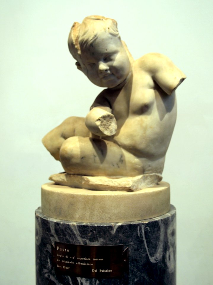 Antiquarium del Palatino, Putto