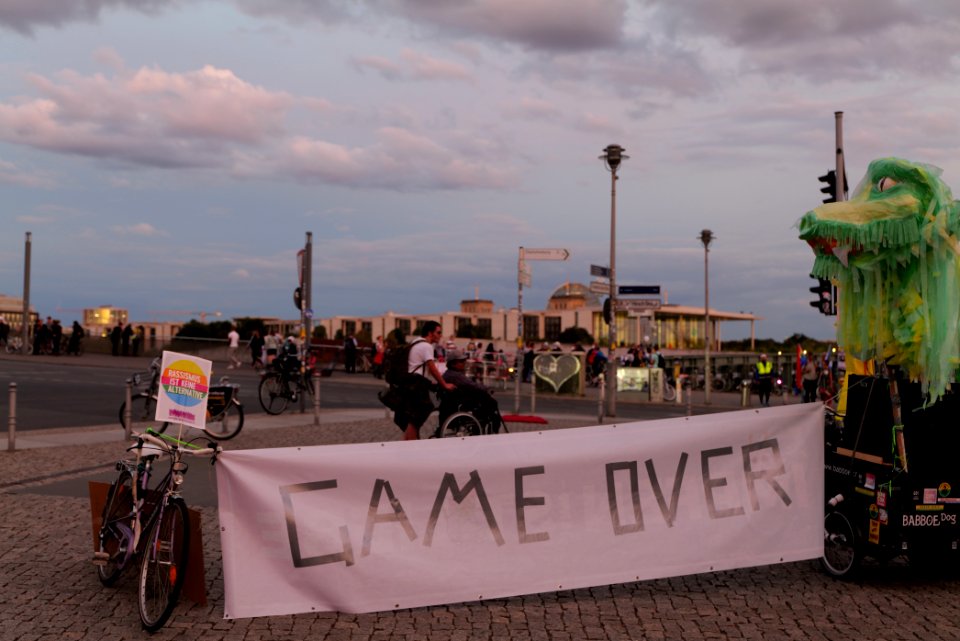 Antifascist protest Washingtonplatz Berlin 2020-08-29 02