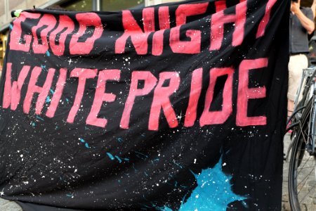 Antifascist protest Memhardstraße Berlin 2020-07-31 05