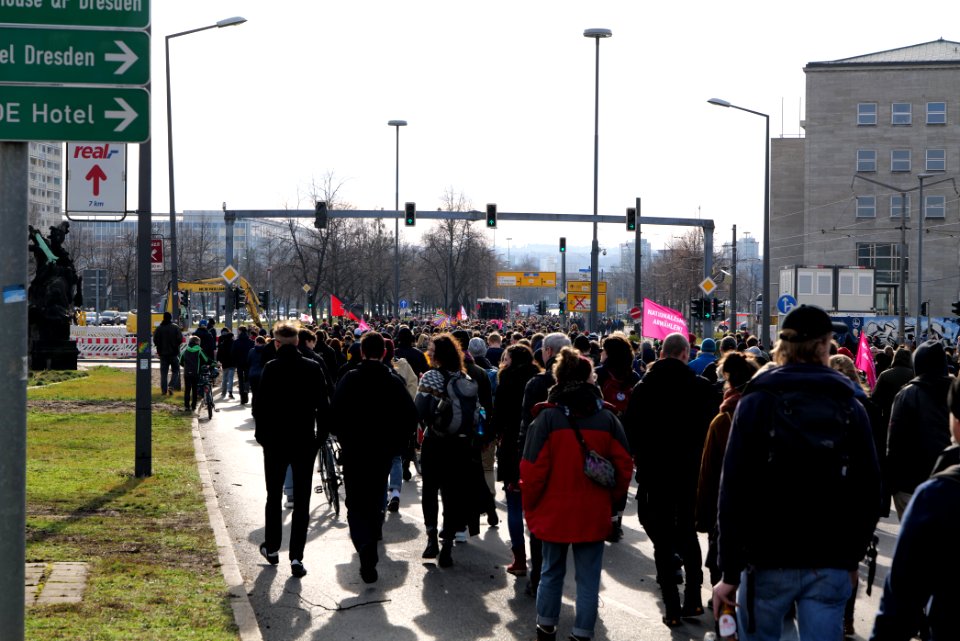 Antifascist protest Dresden 2020-02-15 37