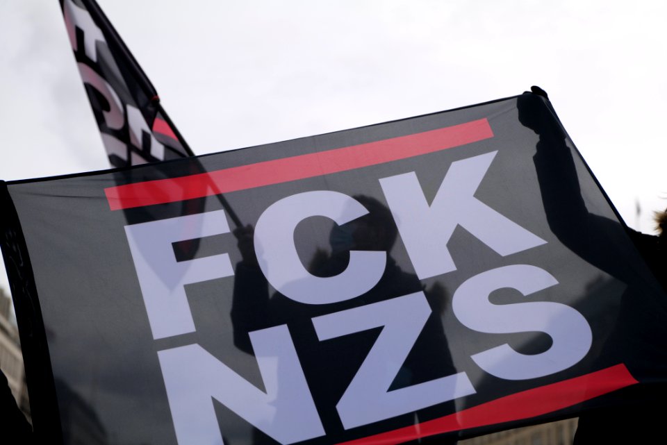 Antifascist protest Pariser Platz Berlin 2021-03-20 01