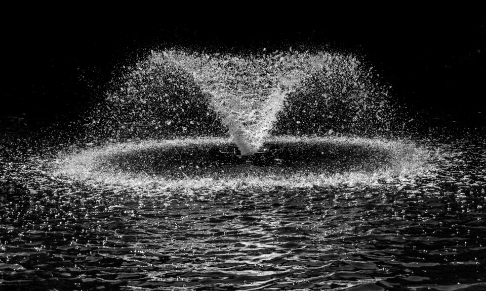 Drop scatter circle