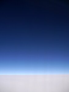 Aerial photograph blue gray