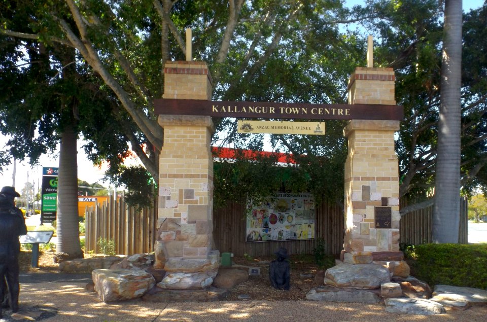 Anzac Avenue Memorial at Kallangur, Queensland