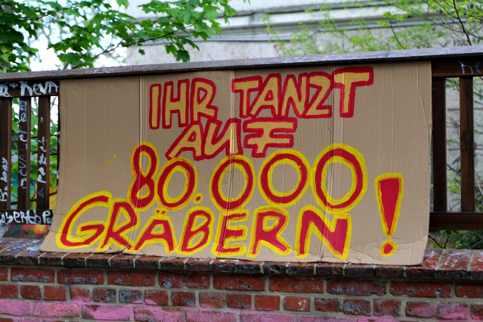 Antifascist protest Revaler Straße Berlin 2021-05-21 19