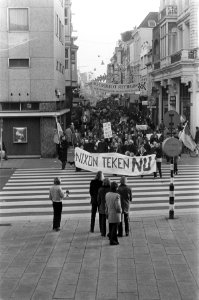 Anti-Nixondemonstratie in Groningen, Bestanddeelnr 926-1288