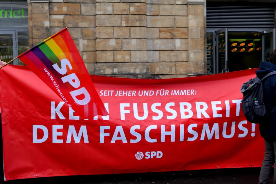 Antifascist protest Dresden 2020-02-15 01