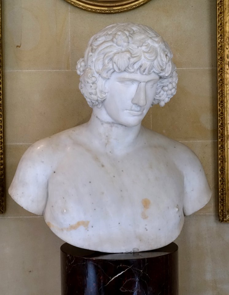 Antinous Dionysus, Roman, 2nd century AD - Chapel Corridor, Chatsworth House - Derbyshire, England - DSC03023