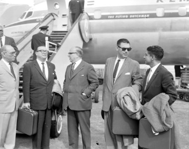 Antilliaanse delegatie op Schiphol, Bestanddeelnr 912-5199