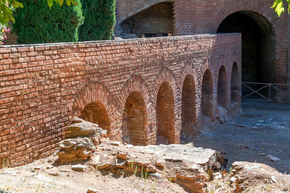 Aqueduct Alhambra Granada Spain