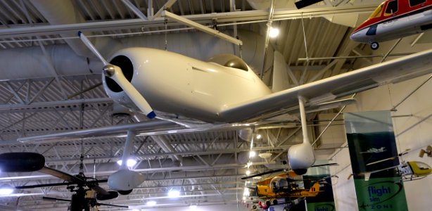 AR-5 Sport Monoplane, designed and built by Mike Arnold, 1992 - Hiller Aviation Museum - San Carlos, California - DSC03250
