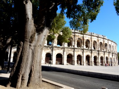 Arènes De Nîmes Près De Maison Carrée Et Tour Magne (155288647)