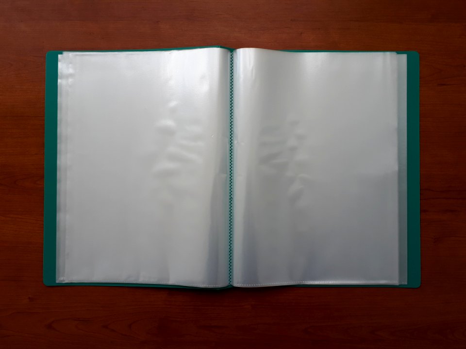 Aqua Deep A4 display folder - 60 pockets - B3