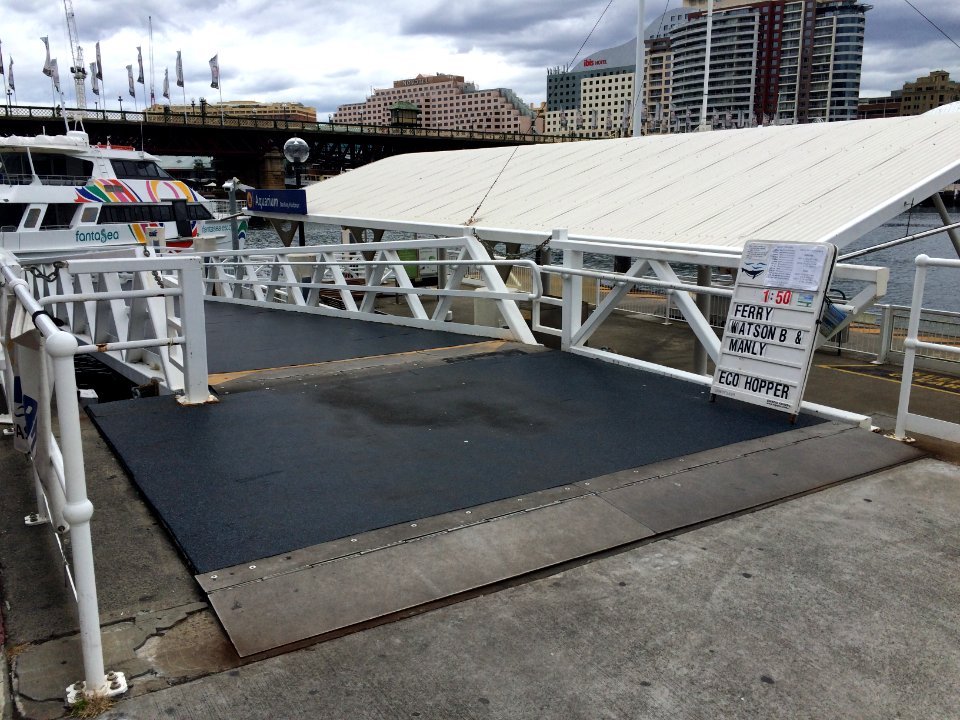 Aquarium Wharf Entrance