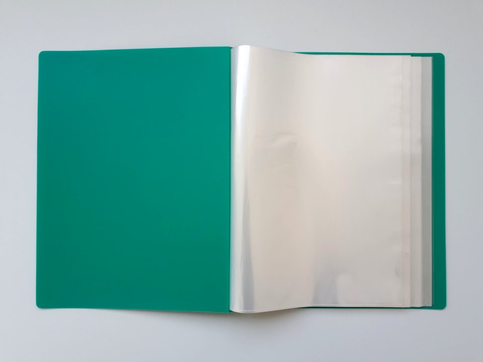 Aqua Deep A4 display folder - 60 pockets - A2