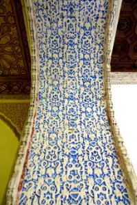 Arabesque detail in Alcázar of Seville - Alcázar of Seville, Spain - DSC07442 photo