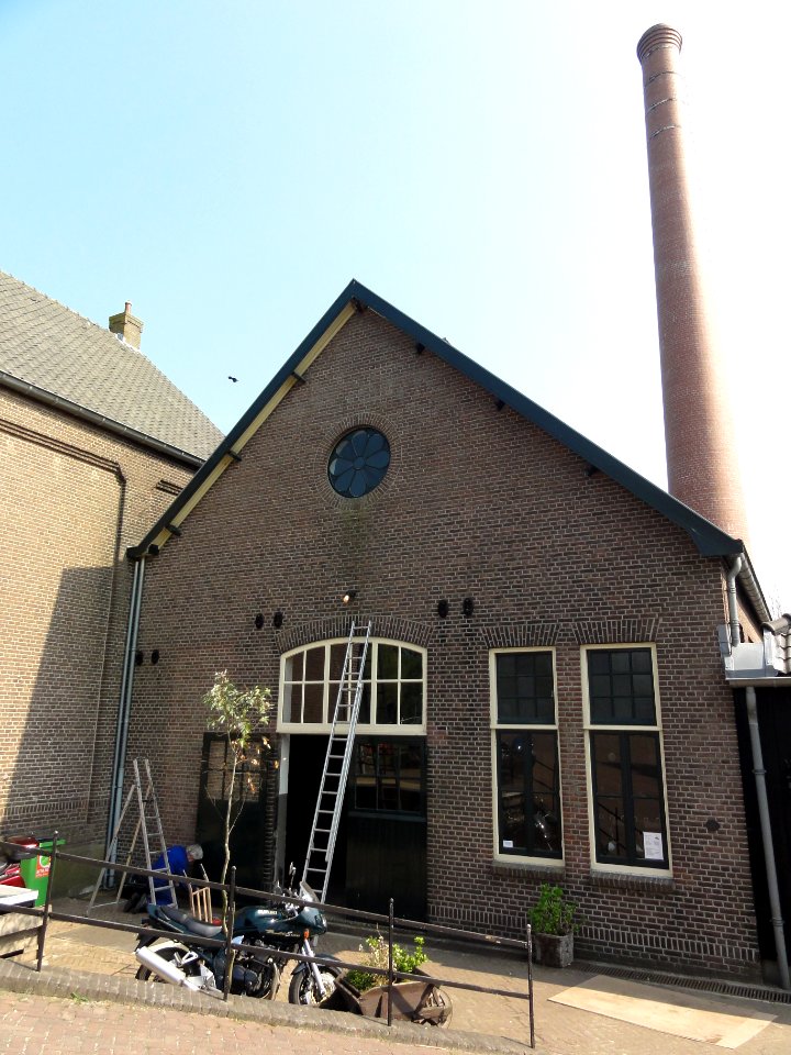 Appeltern, stoomgemaal de Tuut, ketelhuis voorkant