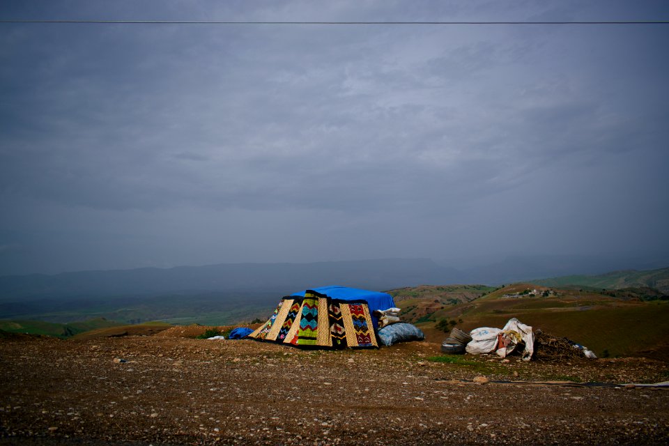Arab bedouin camp in Erbil, outside Baharka 01