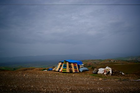Arab bedouin camp in Erbil, outside Baharka 01