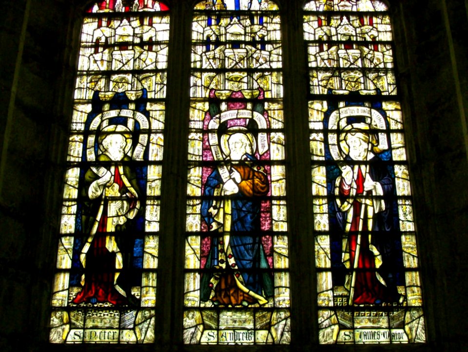 Apostles window 2, St Mary, Nettlestead