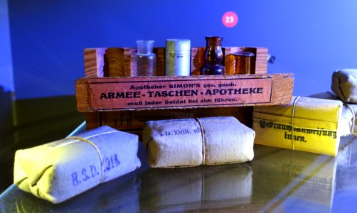 Apotheker Simon's Army Apotheke, Germany, World War I - Braunschweigisches Landesmuseum - DSC04708